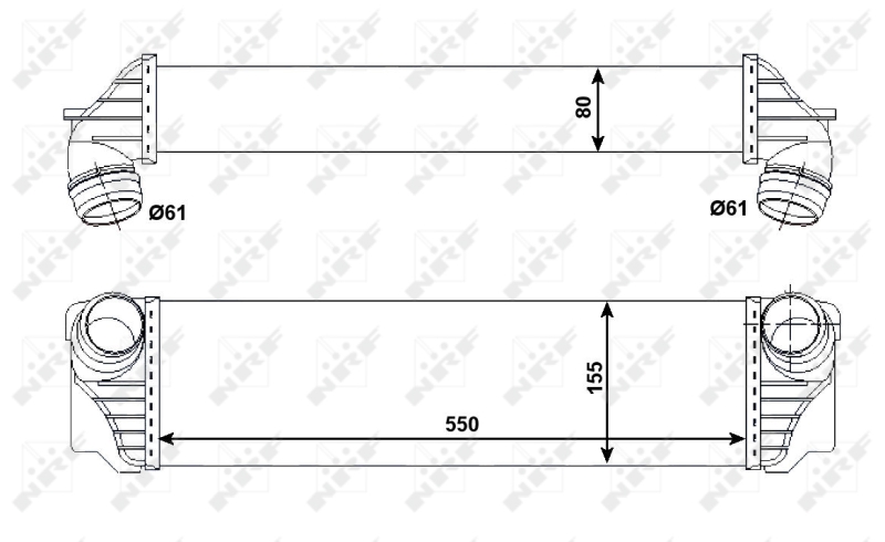 NRF Interkoeler 30523