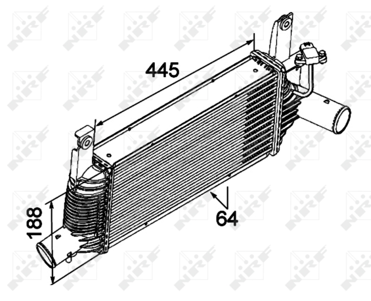 NRF Interkoeler 30527