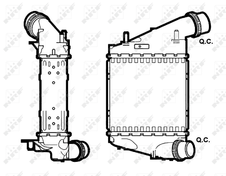 NRF Interkoeler 30529