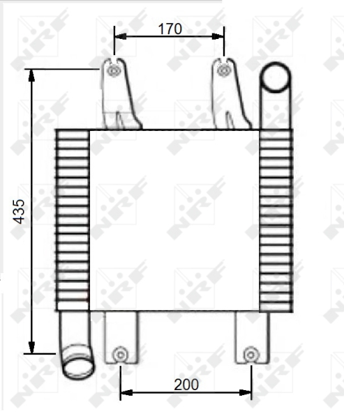 Interkoeler NRF 30539