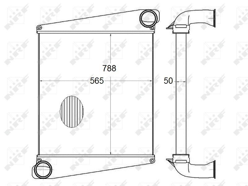 NRF Interkoeler 30558