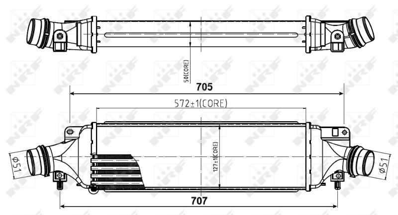 NRF Interkoeler 30780