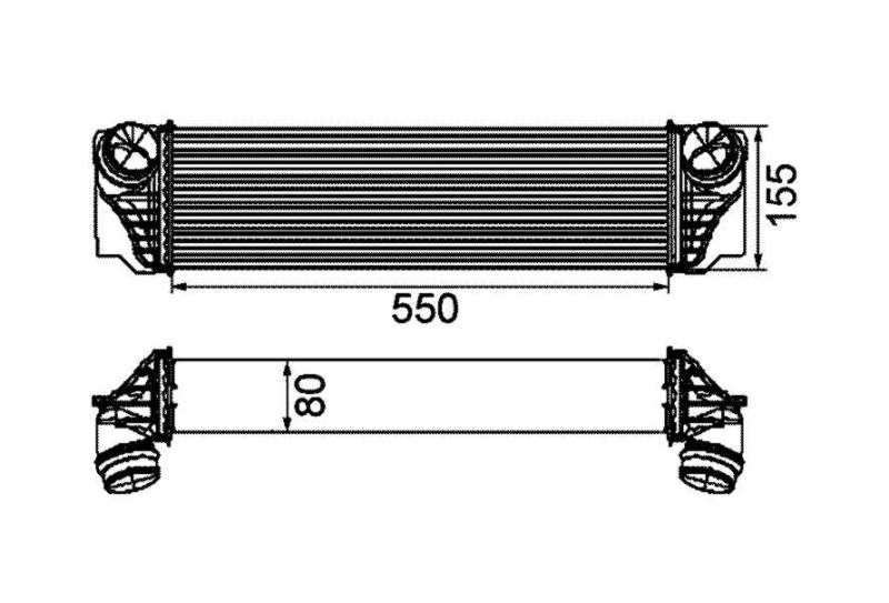 NRF Interkoeler 30793