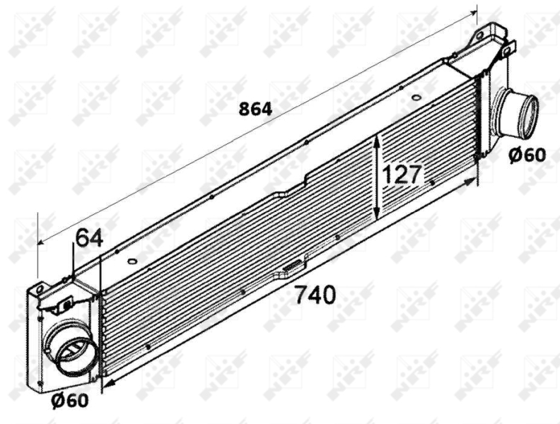 NRF Interkoeler 30798