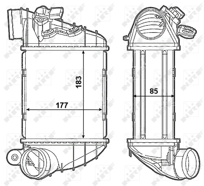 NRF Interkoeler 30799