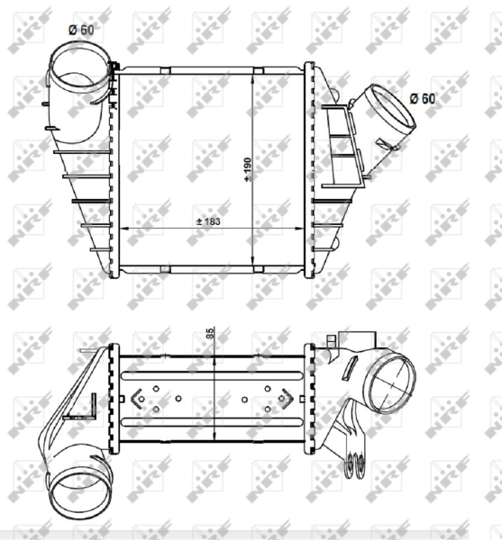 NRF Interkoeler 30848