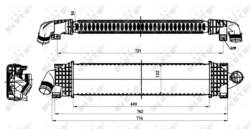 NRF Interkoeler 30870