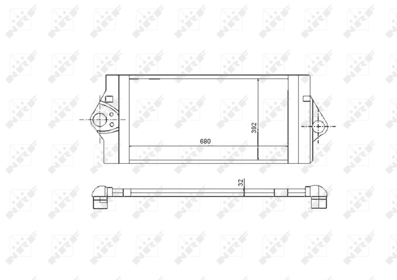 NRF Interkoeler 30893