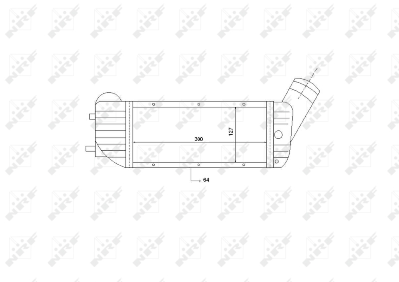 NRF Interkoeler 30894