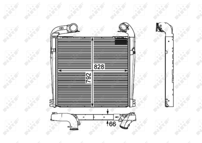 NRF Interkoeler 30898