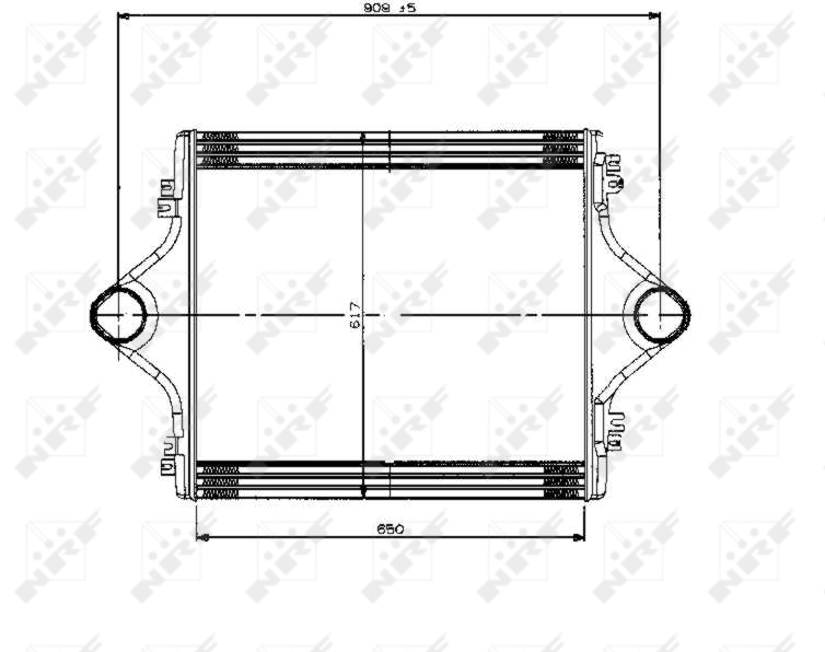 NRF Interkoeler 309005