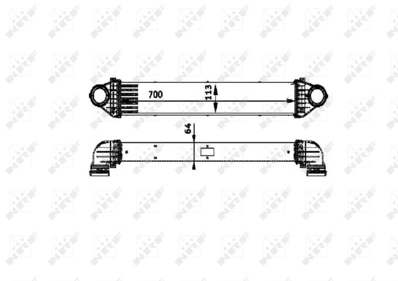 NRF Interkoeler 30900