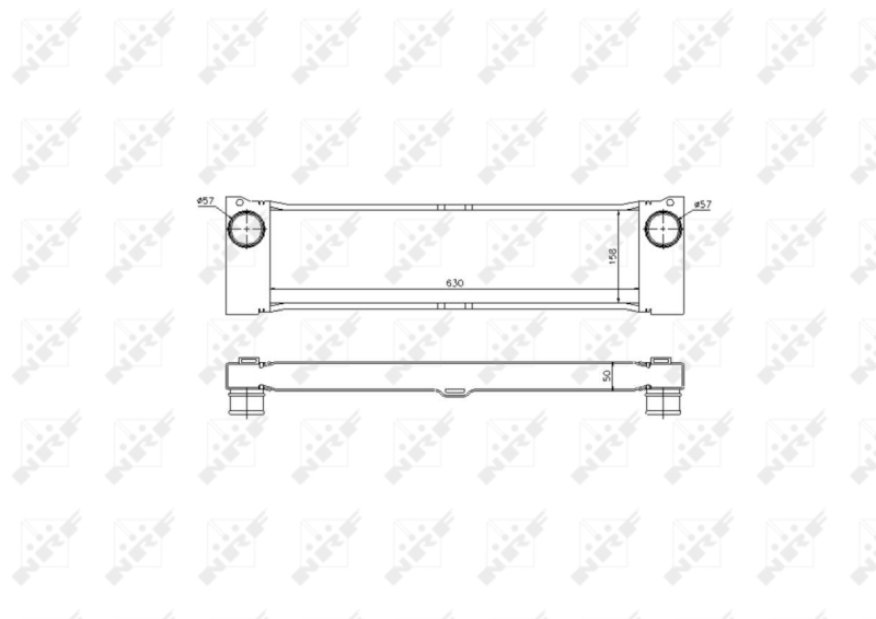 NRF Interkoeler 30901