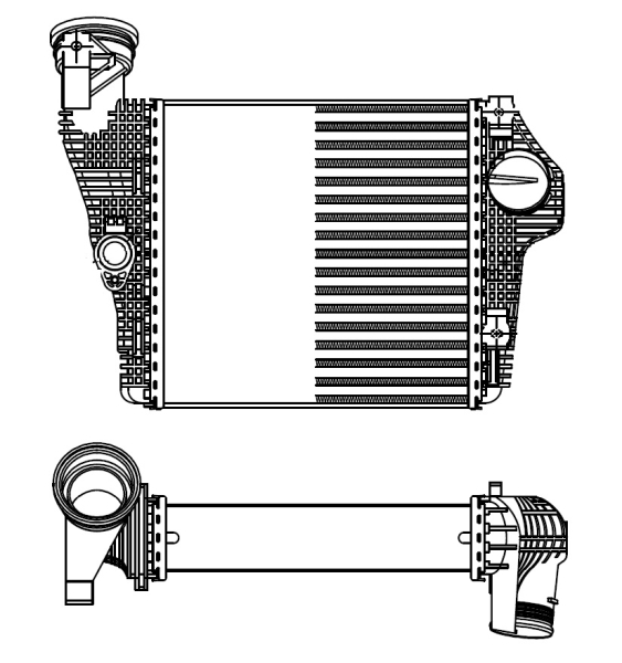 Interkoeler NRF 309025