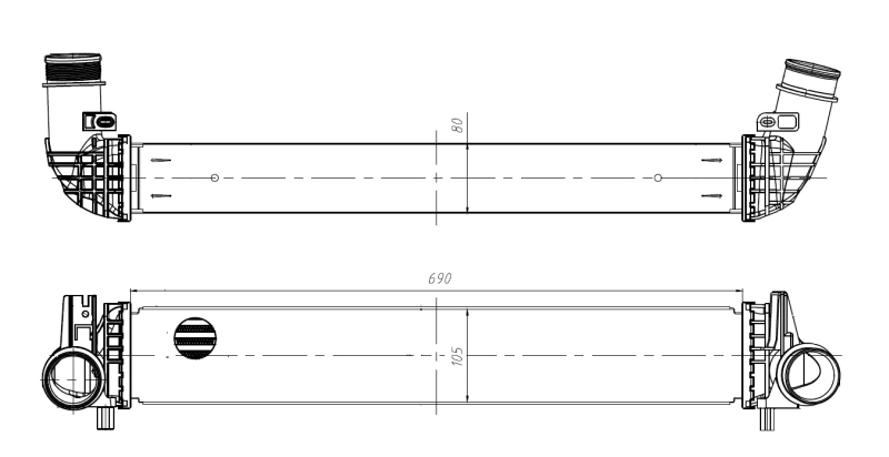 NRF Interkoeler 309035