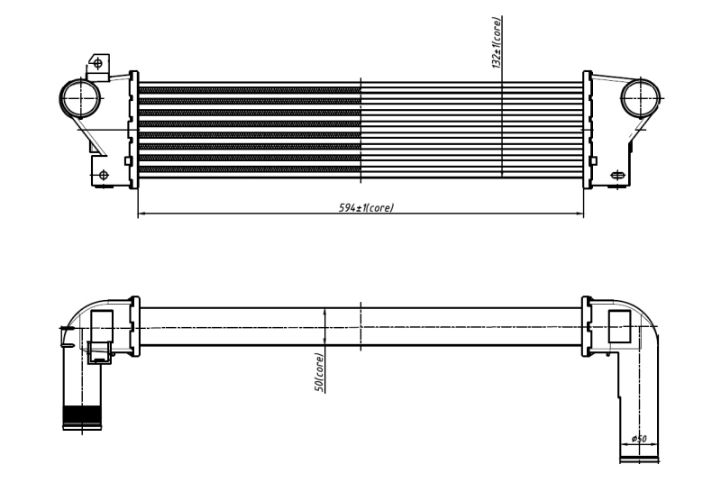 NRF Interkoeler 309054