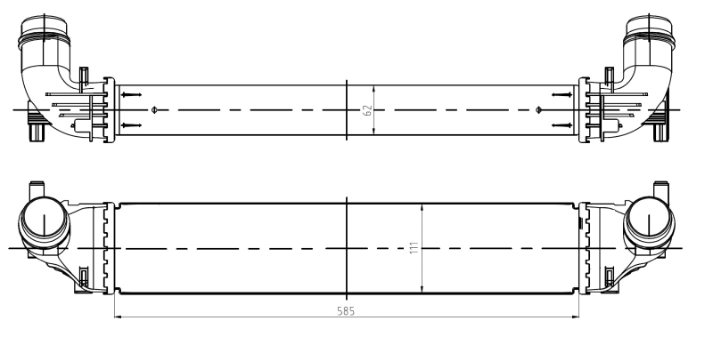 NRF Interkoeler 309069