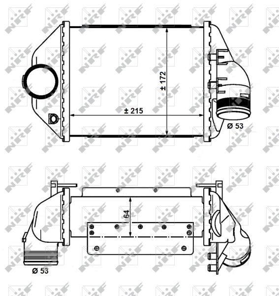 NRF Interkoeler 30914