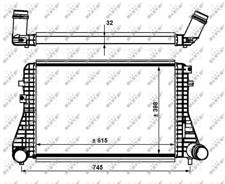 NRF Interkoeler 30915