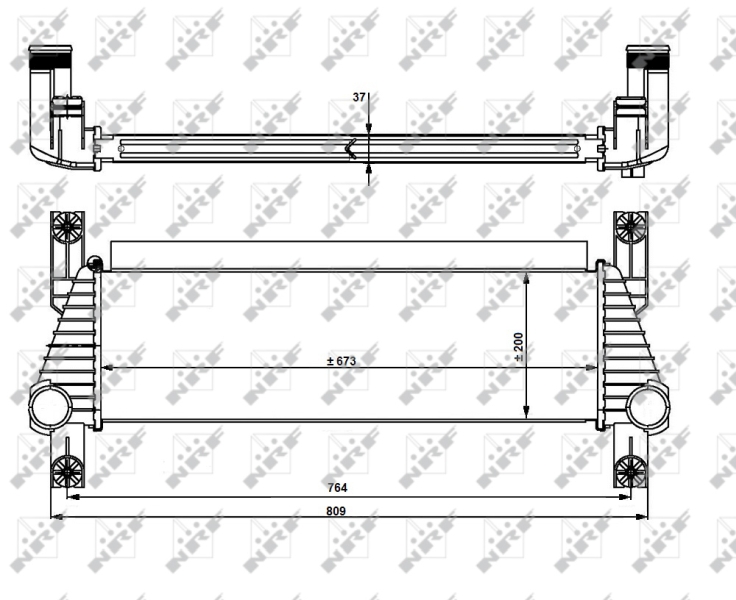 NRF Interkoeler 30918