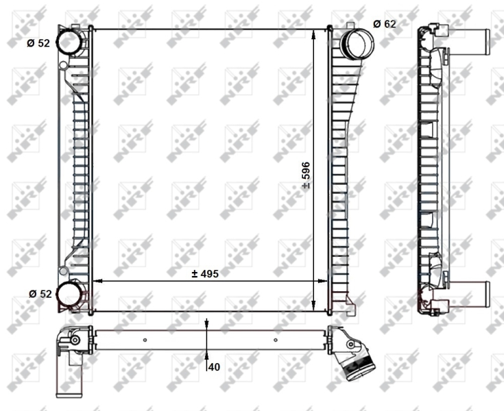 NRF Interkoeler 30929