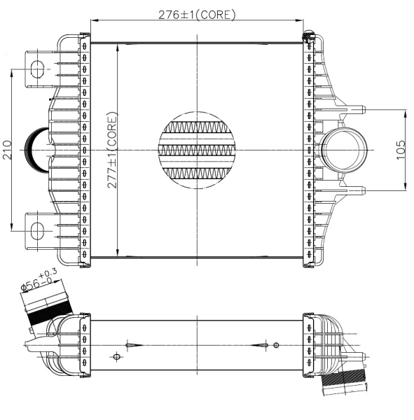 NRF Interkoeler 30988