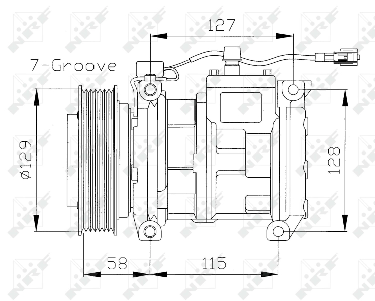 NRF Airco compressor 32094