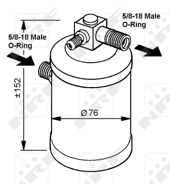 NRF Airco droger/filter 33048