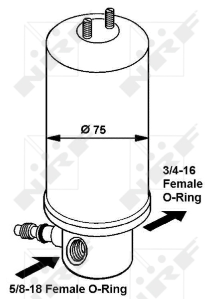 NRF Airco droger/filter 33061