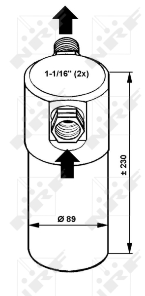 NRF Airco droger/filter 33083