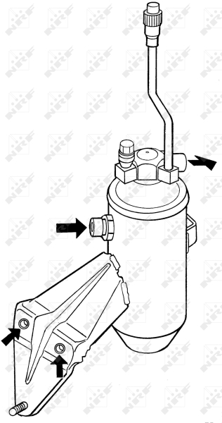 NRF Airco droger/filter 33096