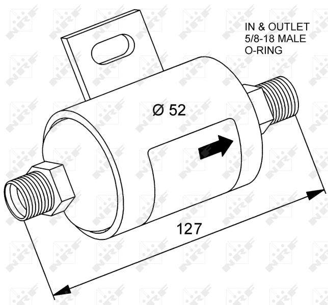 NRF Airco droger/filter 33117