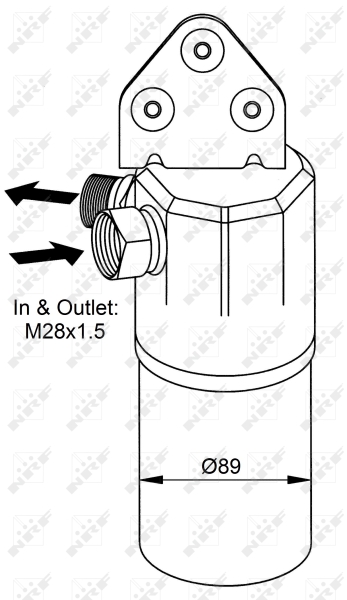 Airco droger/filter NRF 33131