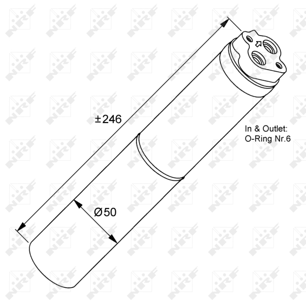 NRF Airco droger/filter 33133