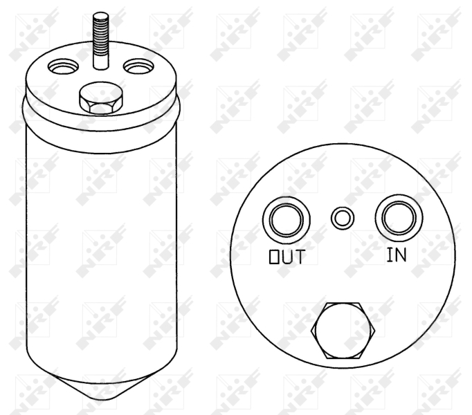 NRF Airco droger/filter 33149