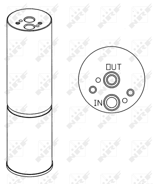 NRF Airco droger/filter 33168