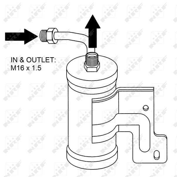 NRF Airco droger/filter 33180