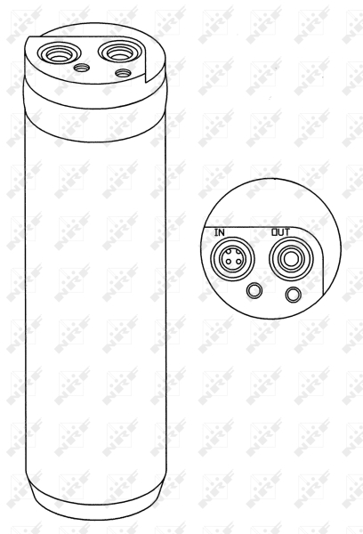 NRF Airco droger/filter 33191