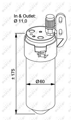NRF Airco droger/filter 33200