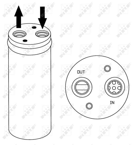 NRF Airco droger/filter 33207