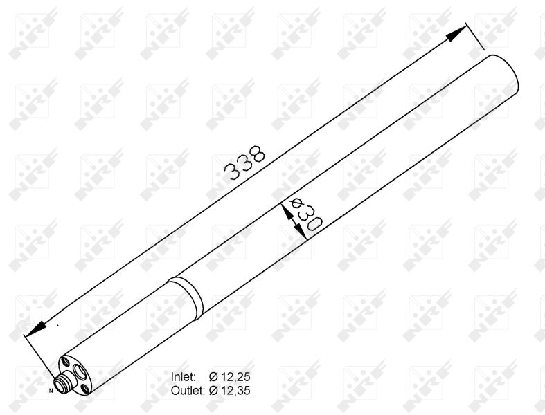 NRF Airco droger/filter 33211