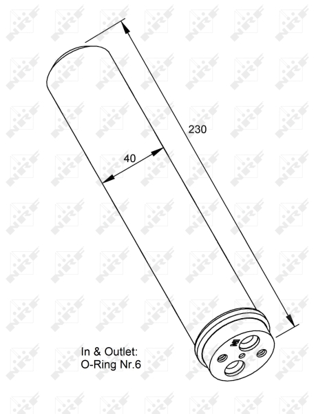 NRF Airco droger/filter 33230