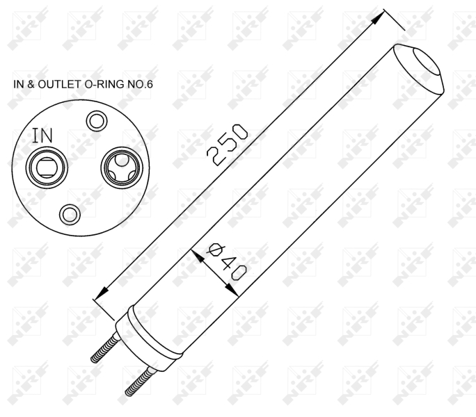 NRF Airco droger/filter 33286