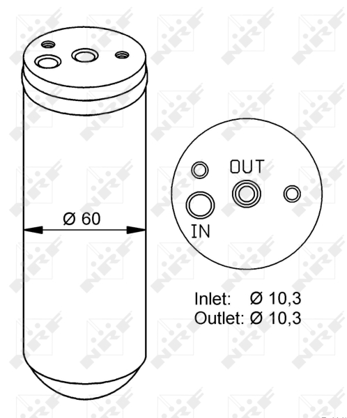 Airco droger/filter NRF 33293