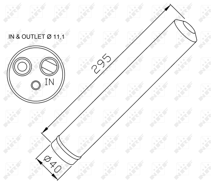 NRF Airco droger/filter 33298