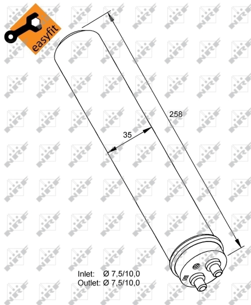 NRF Airco droger/filter 33300