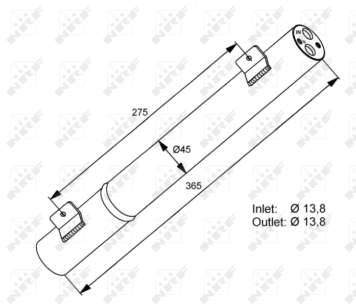 NRF Airco droger/filter 33308