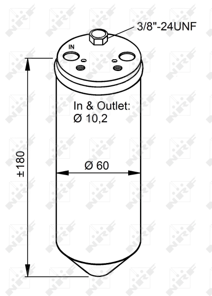 NRF Airco droger/filter 33319