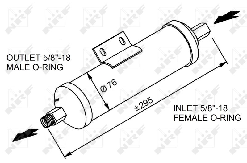 NRF Airco droger/filter 33331