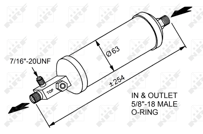 NRF Airco droger/filter 33332